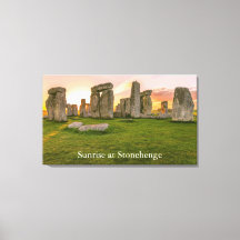 Personlized Legendary Stonehenge at Sunrise