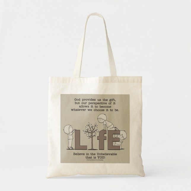 Perspective of Life Tote Bag (Front)