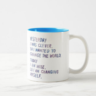 Perspective on Change Two-Tone Coffee Mug