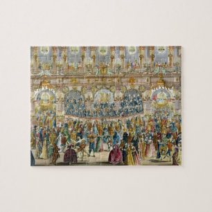 Perspective View of the Ballroom, constructed in t Jigsaw Puzzle