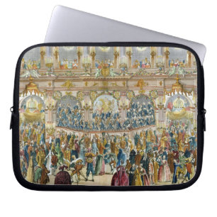 Perspective View of the Ballroom, constructed in t Laptop Sleeve