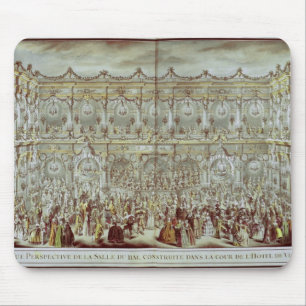 Perspective view of the ballroom constructed mouse pad