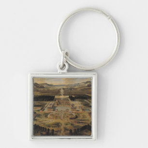 Perspective view of the Chateau Key Ring