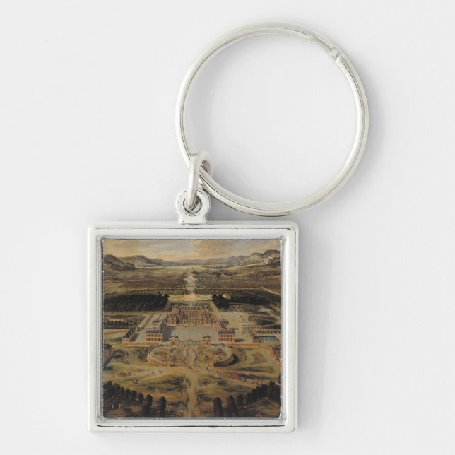 Perspective view of the Chateau Key Ring (Front)