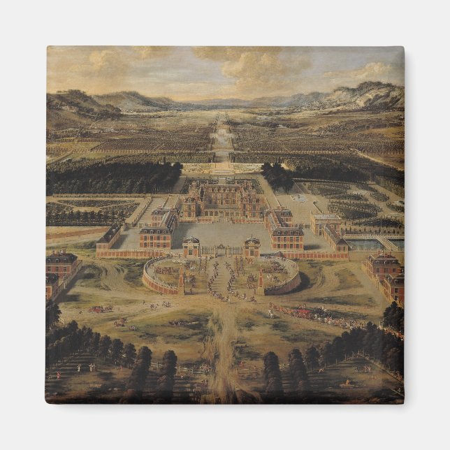 Perspective view of the Chateau Magnet (Front)