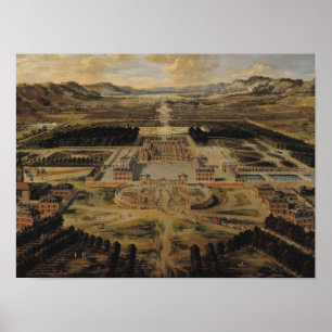 Perspective view of the Chateau Poster