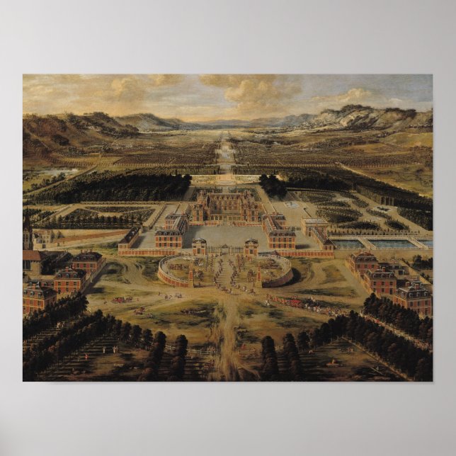Perspective view of the Chateau Poster (Front)
