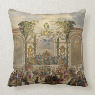 Perspective View of the Interior of the Room of th Cushion
