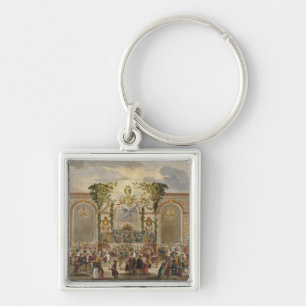 Perspective View of the Interior of the Room of th Key Ring