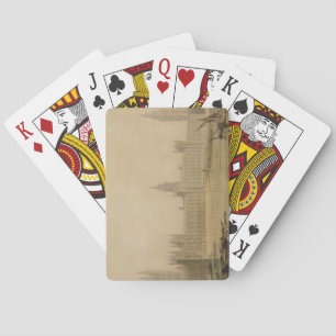 Perspective View of the new Houses of Parliament, Playing Cards