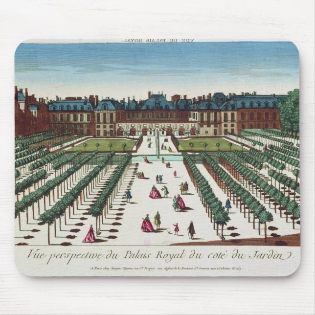 Perspective view of the Palais Royal Mouse Pad (Front)