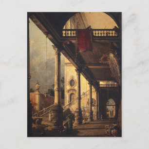 Perspective with a Portico Postcard