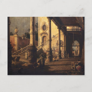 Perspective with a Portico Postcard