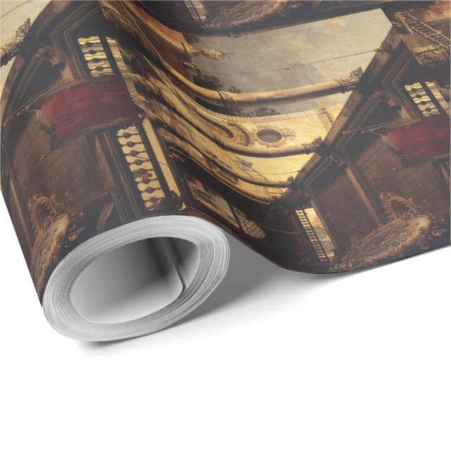 Perspective with a Portico Wrapping Paper (Roll Corner)