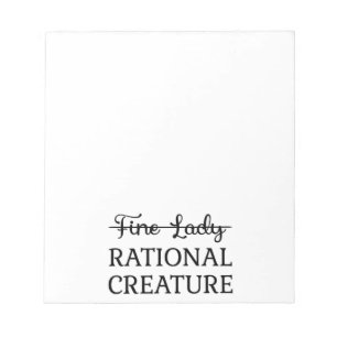 Persuasion Jane Austen - Rational Creature I Notepad