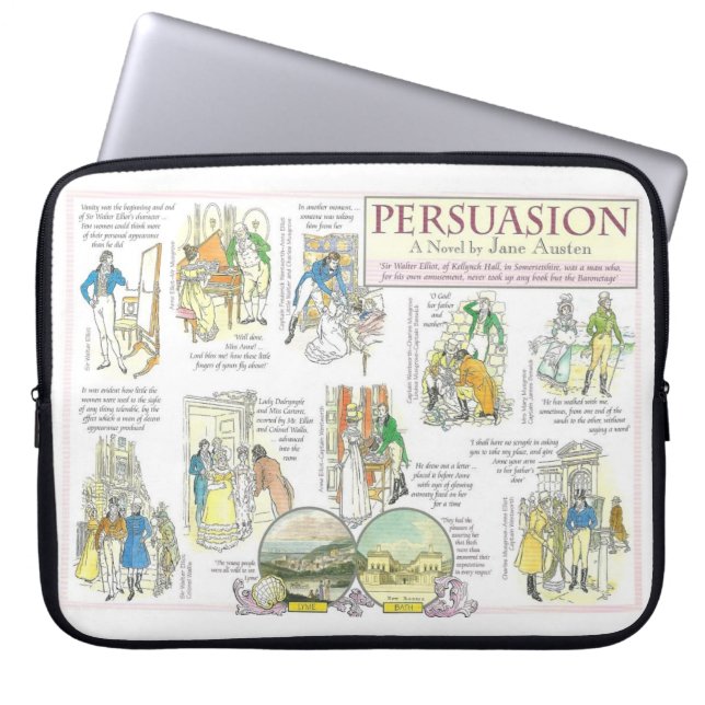 Persuasion Laptop Sleeve (Front)