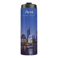 Perth, Australia - City Skyline Night