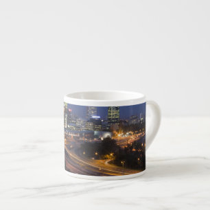 Perth, Australia. View of downtown Perth from Espresso Cup