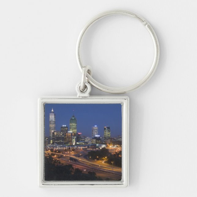 Perth, Australia. View of downtown Perth from Key Ring (Front)