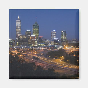 Perth, Australia. View of downtown Perth from Magnet