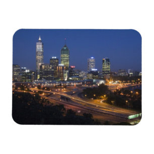 Perth, Australia. View of downtown Perth from Magnet