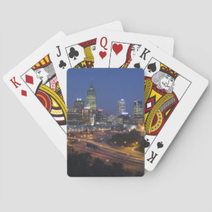 Perth, Australia. View of downtown Perth from Playing Cards