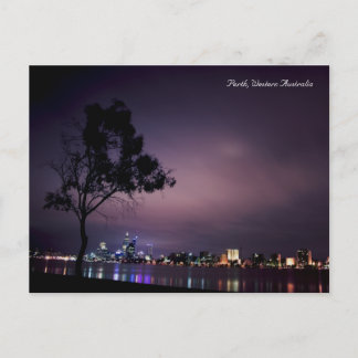 Perth City Lights Postcard