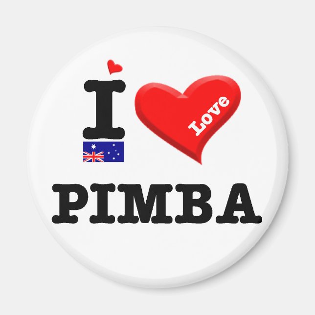 PERTH - I Love Magnet (Front)