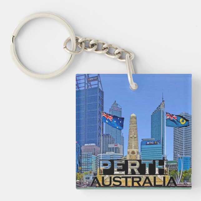 Perth Key Ring (Front)