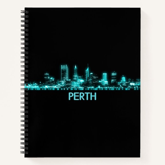 Perth Skyline Notebook (Front)