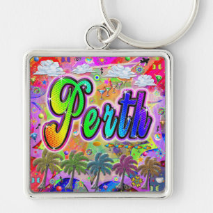 Perth Vista Express Keychain