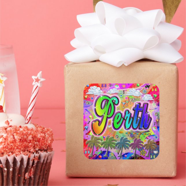 Perth Vista Express Sticker (Party)