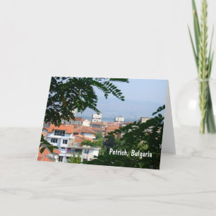 Pertich, Bulgaria Card