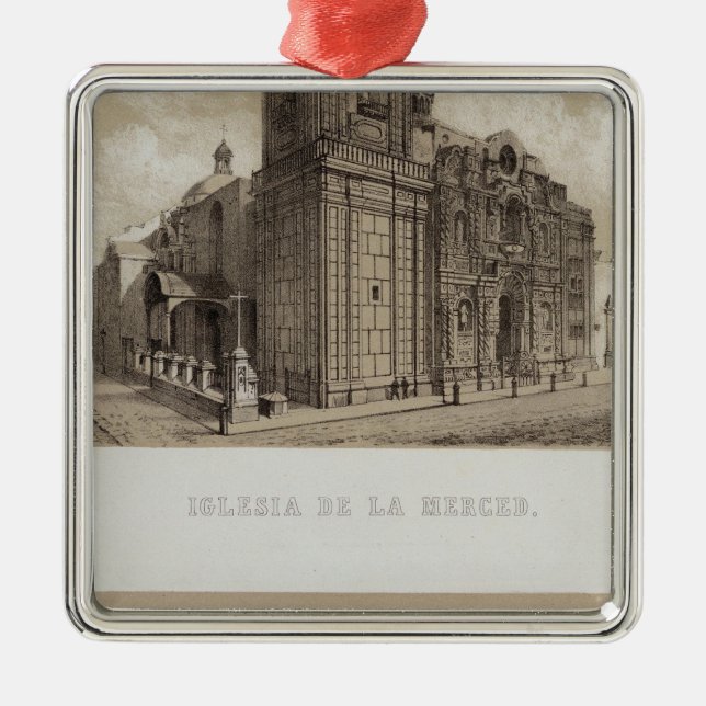 Peru 23 metal ornament (Front)