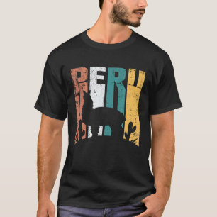 Peru Alpaca design Peruvian Llama T-Shirt