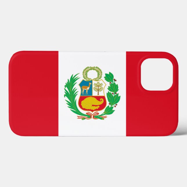 Peru Case-Mate iPhone Case (Back (Horizontal))