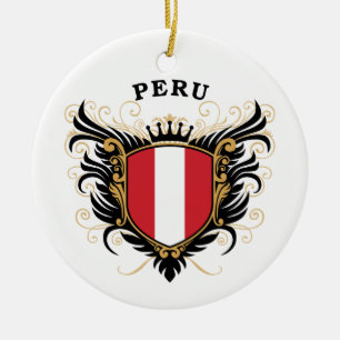 Peru Ceramic Tree Decoration