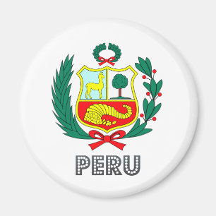 Peru Coat of Arms Magnet