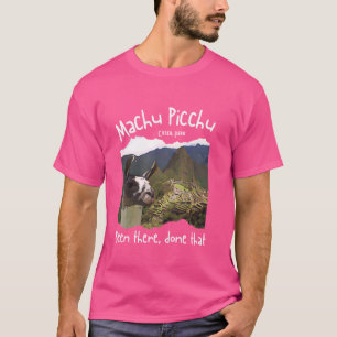 Peru Cusco Llama Souvenir Machu Picchu T-Shirt
