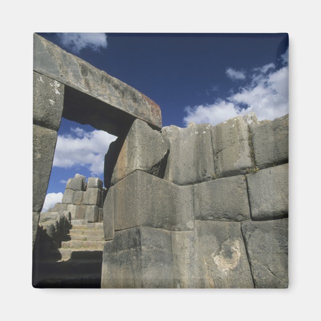 Peru, Cuzco, Sacsayhuaman fortress, good example Magnet (Front)