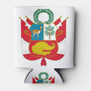 peru emblem can cooler