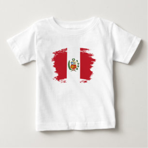 Peru flag baby T-Shirt
