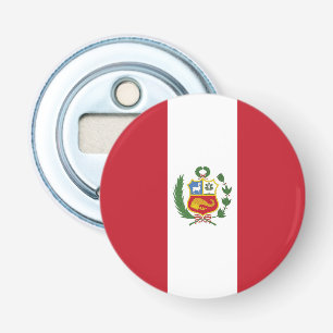 Peru flag bottle opener