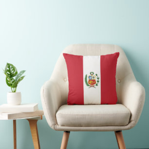 Peru flag cushion