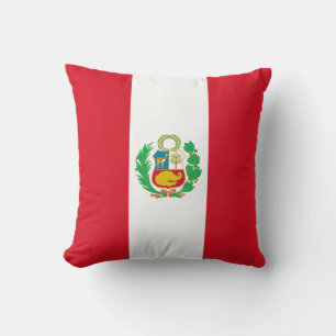 Peru Flag Cushion