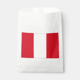 Peru Flag Favour Bag