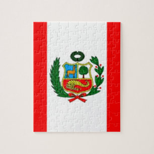 Peru Flag Jigsaw Puzzle