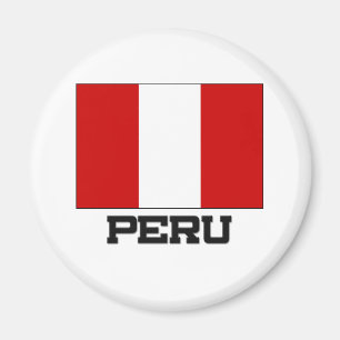Peru Flag Magnet