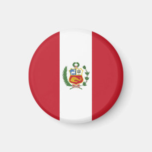 Peru flag magnet