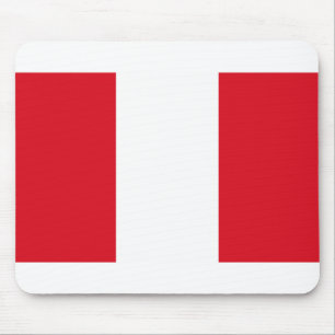 Peru Flag Mouse Pad